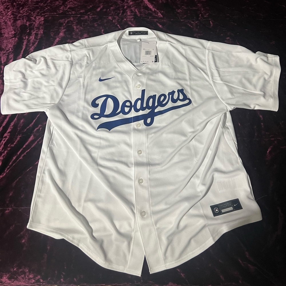 Los Angeles Dodgers Cody Bellinger Nike White Home Men's Jersey XXL